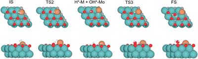 Theoretical study of the catalytic performance of Fe and Cu single-atom catalysts supported on Mo2C toward the reverse water–gas shift reaction